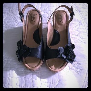 B. O. C. Wedge sandals